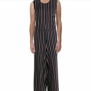Size 2x Ralph Lauren striped jumpsuit NWT
